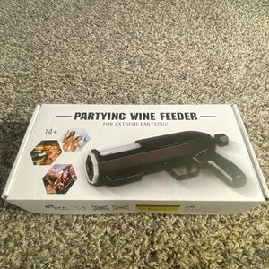 partying wine feeder